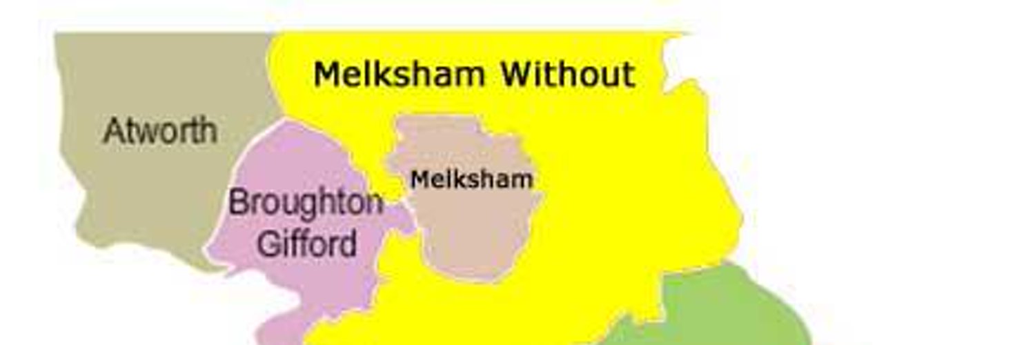 Map showing Melksham Without within the Melksham Community Area